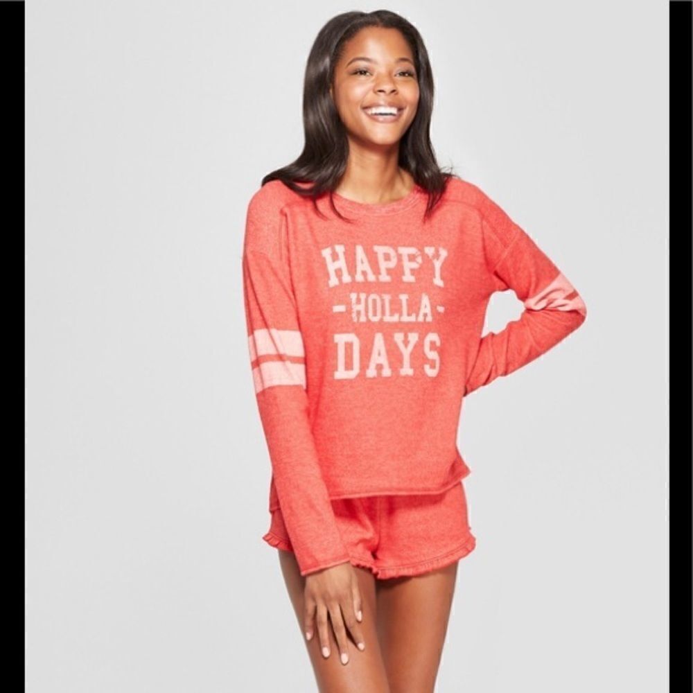 Grayson Threads Holiday Happy Holla Days Pj sz XS